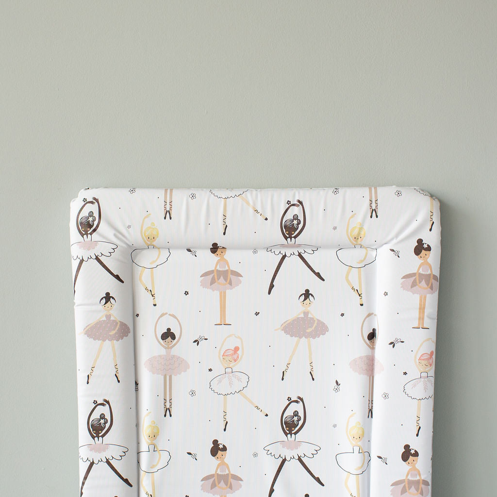 Standard Changing Mat - Pink Ballerina - The Little Bumble Co.