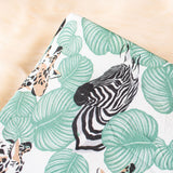 Fitted Muslin Cot Sheet - Safari (Green) - The Little Bumble Co.