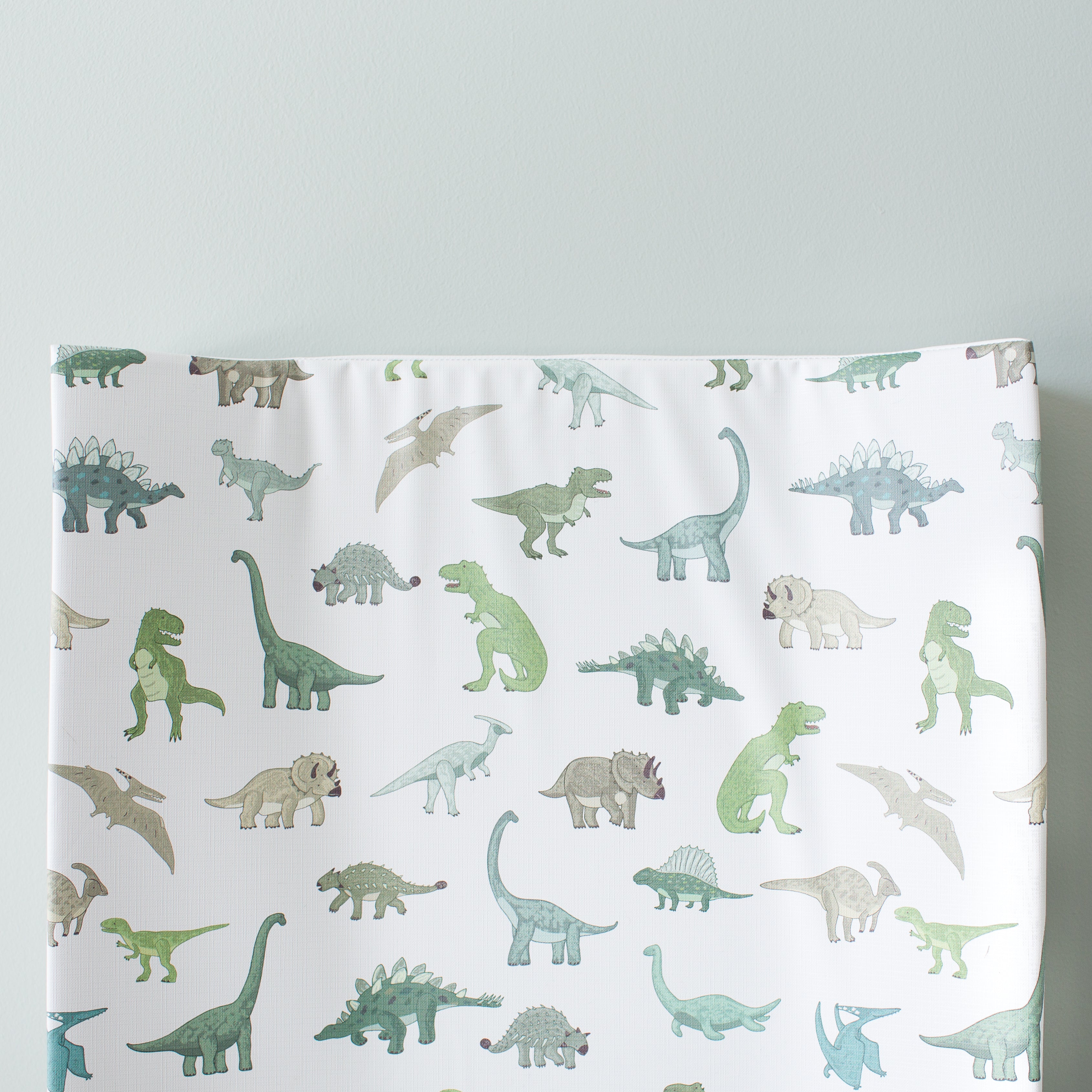 Anti Roll Changing Mat - Little Dino - The Little Bumble Co.