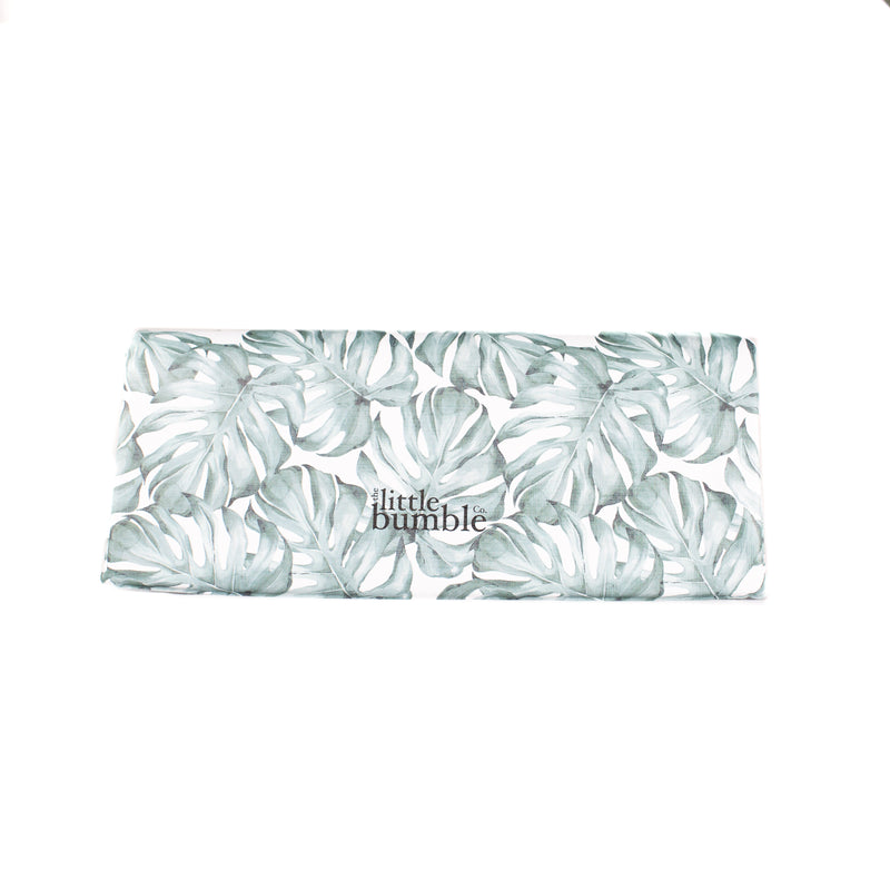 Travel Changing Mat - Jungle Leaves - The Little Bumble Co.