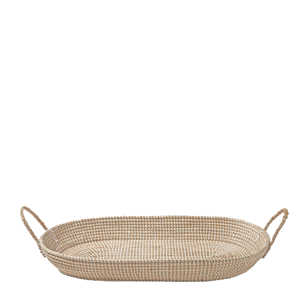 Reva Seagrass Changing Basket - Natural - Olli Ella