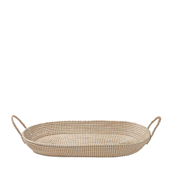 Reva Seagrass Changing Basket - Natural - Olli Ella