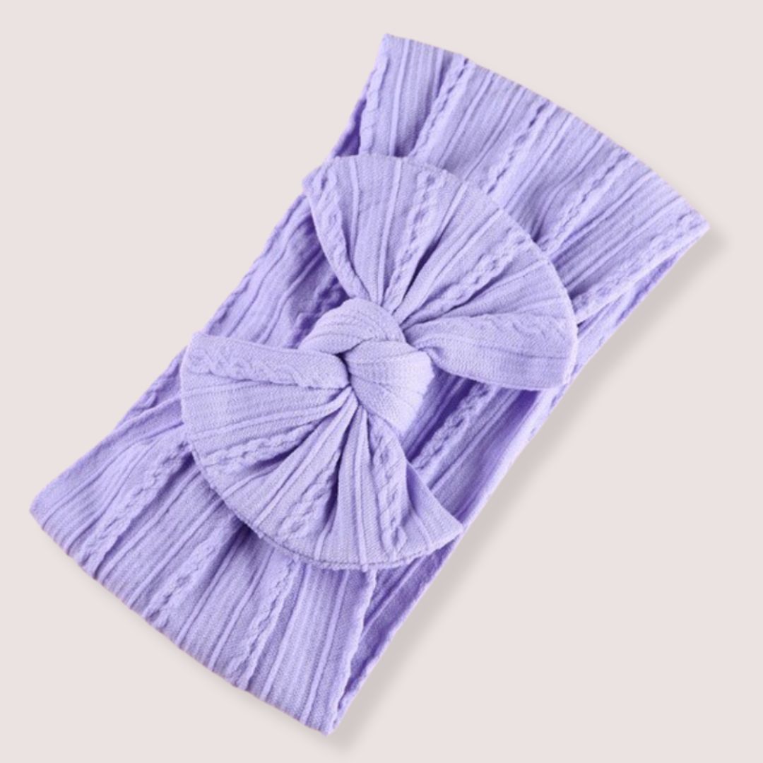 Bow Headband - Periwinkle