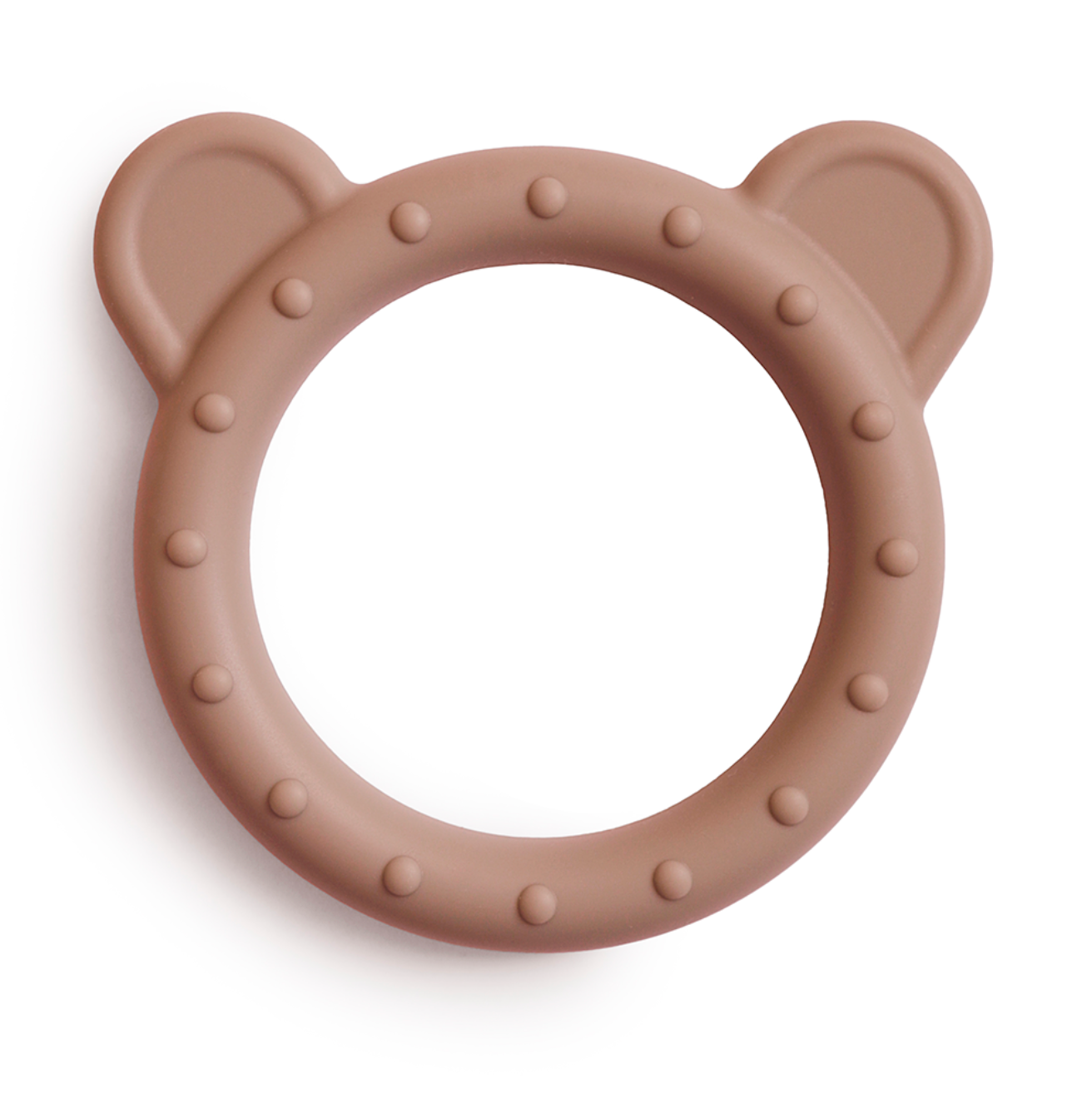 Mushie Bear Teether - Natural - Mushie