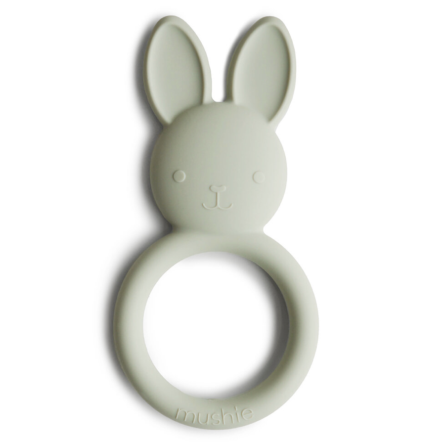 Mushie Silicone Teether - Bunny - Mushie