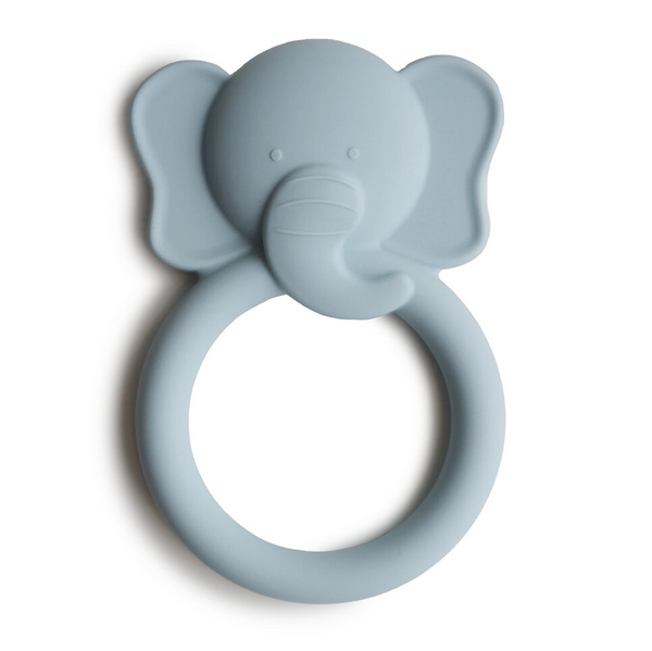 Mushie Silicone Teether - Elephant - Mushie