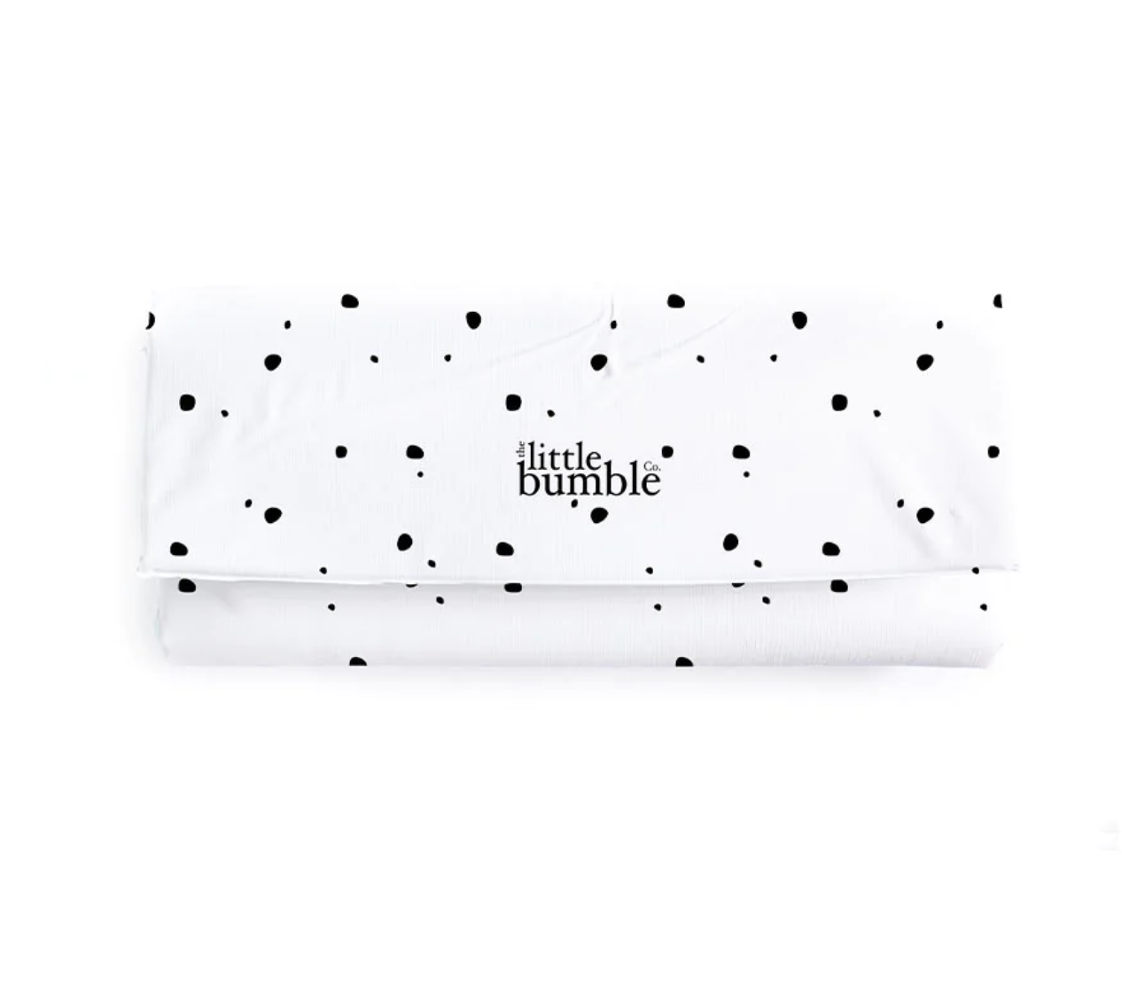 Travel Changing Mat - Black Mini Dots - The Little Bumble Co.