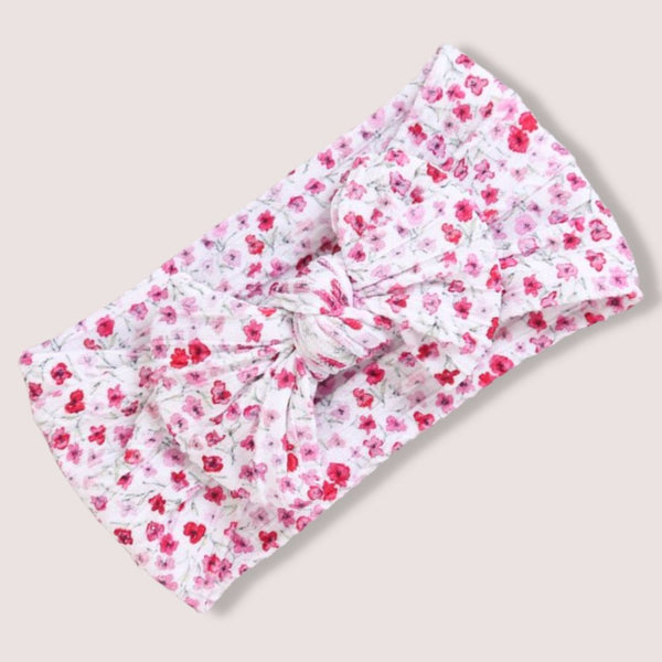 Bow Headband - Cherry Blossom