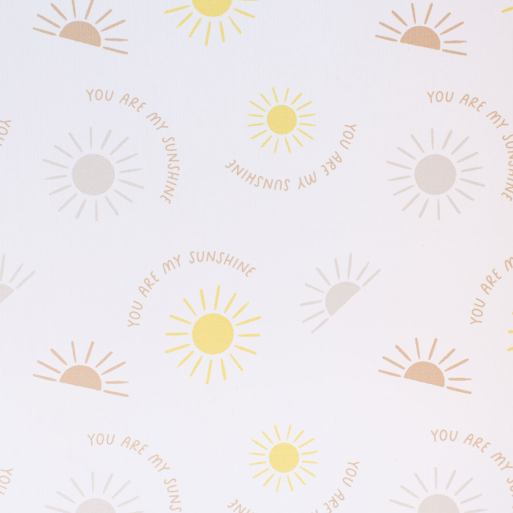 Anti Roll Changing Mat - You Are My Sunshine - The Little Bumble Co.