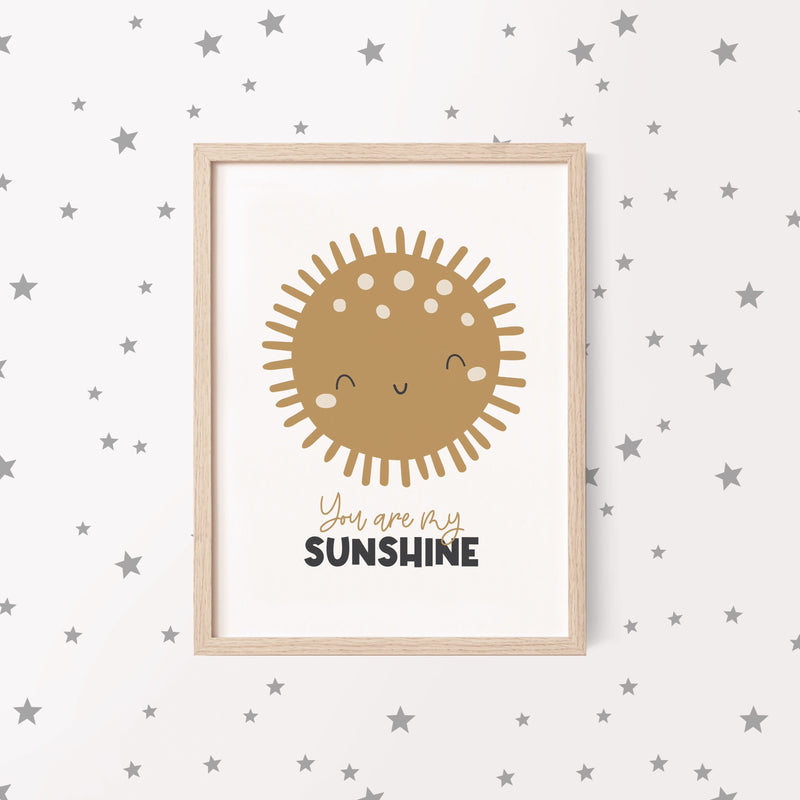 You Are My Sunshine Print - The Little Bumble Co.