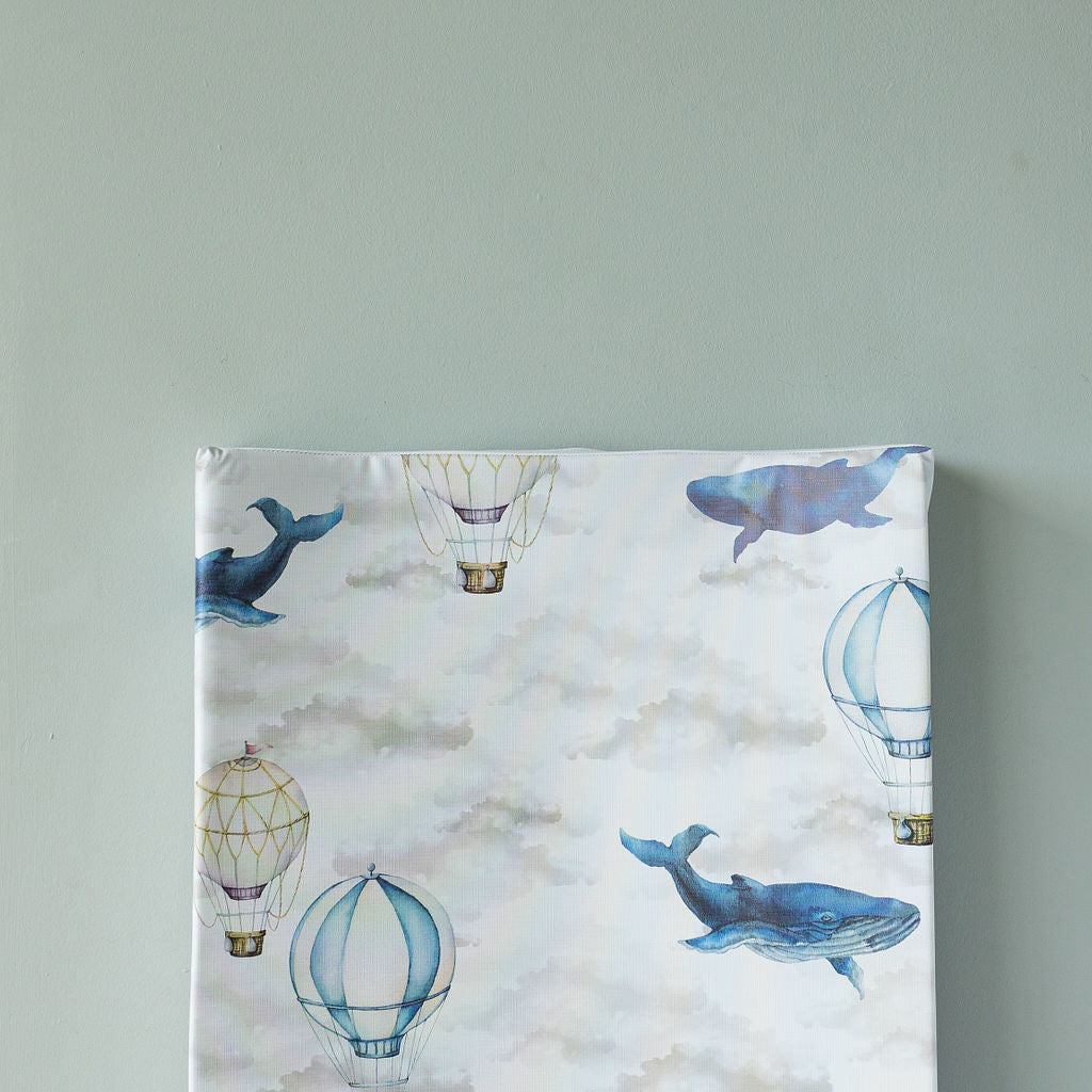 Anti Roll Changing Mat - Up In The Clouds
