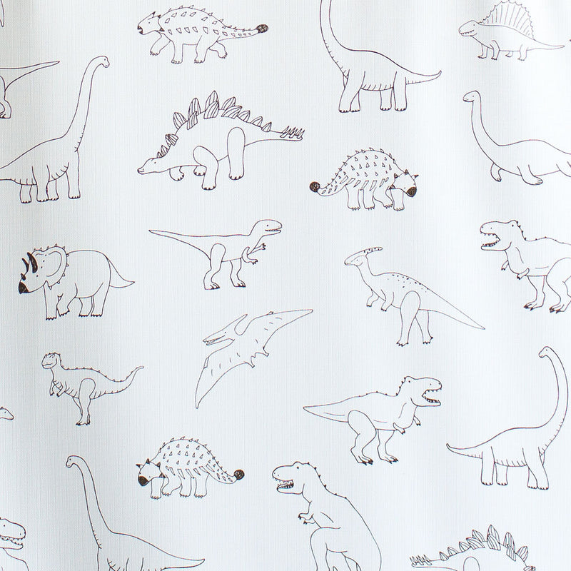 Travel Changing Mat - Monochrome Dino - The Little Bumble Co.