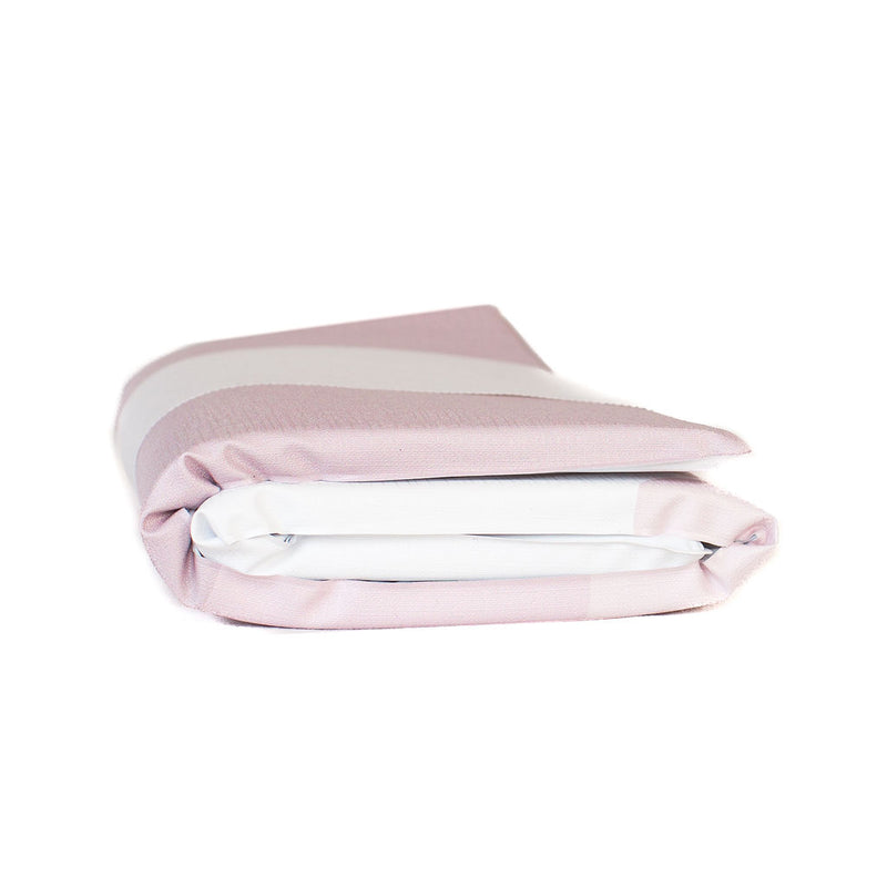 Travel Changing Mat - Pink Scallop - The Little Bumble Co.